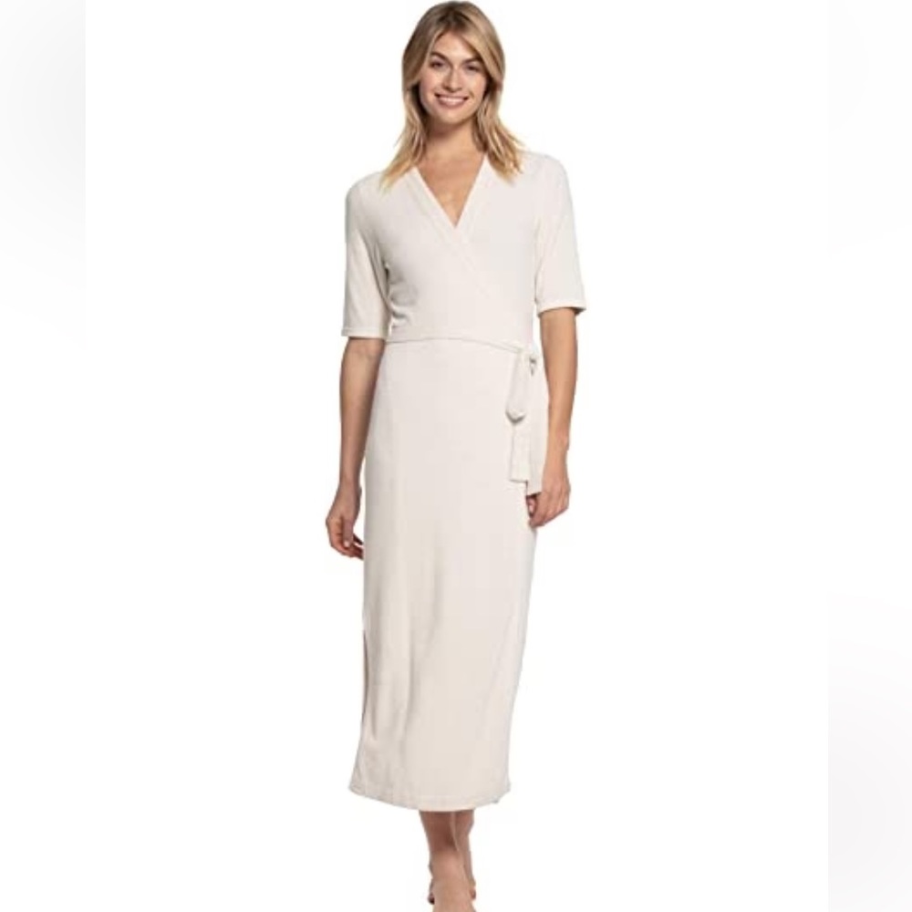 NEW BAREFOOT DREAMS COZYCHIC ULTRA LITE WRAP DRESS size S
